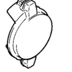 МВ 100 SS(сталь) Крышка для муфты VK 100
